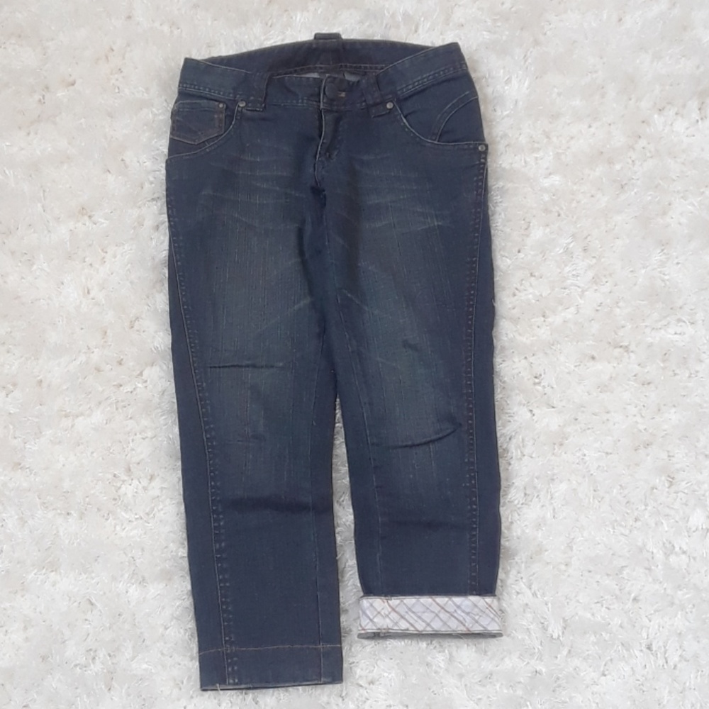 Armani Exchange cropped denim jean size 2
